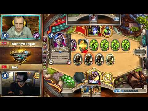 BunnyHoppor vs RoL - Hearthstone Championship Tour Europe, Winter Preliminaries