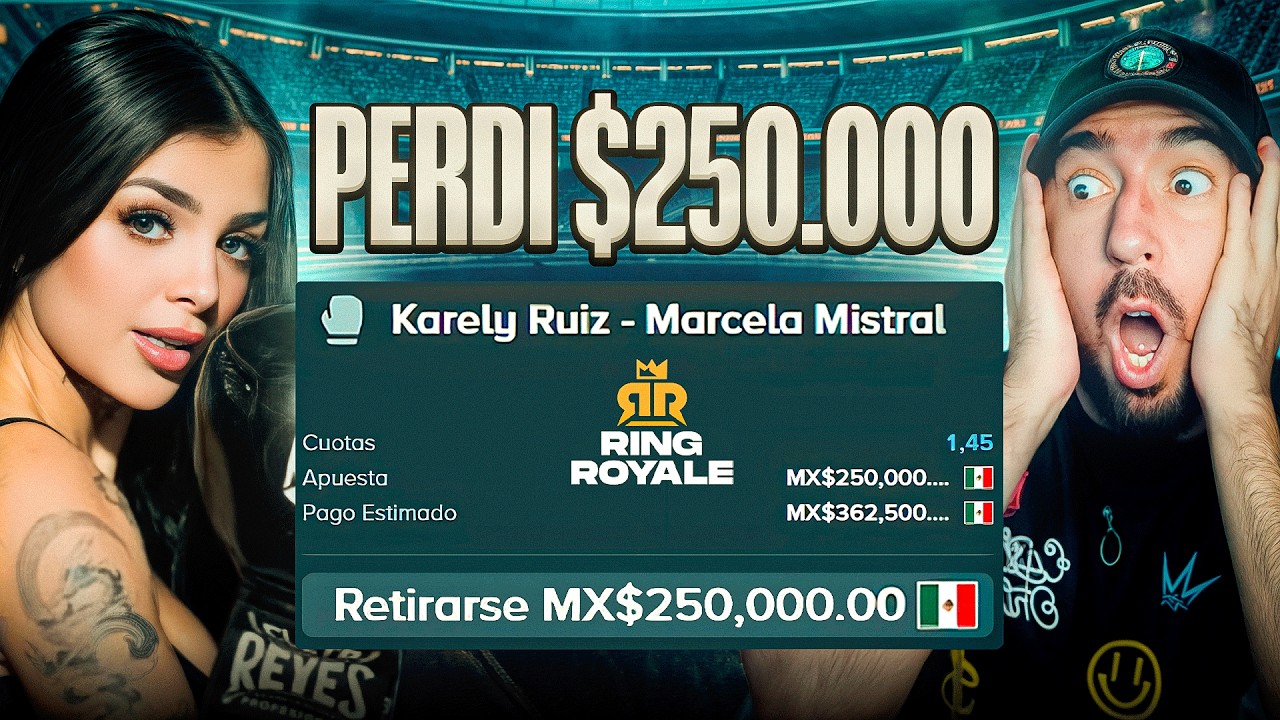 ¡¡APOSTÉ $250,000 a KARELY RUIZ!! y esto fue lo que pasó después 😳