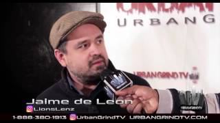 Comedian Jaime de Leon @LionsLenz talks about his start in comedy @UrbanGrindTV