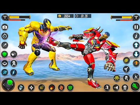 Bee Robot Car Jet Transformation Super Robo Game | Megatron Robot Fighting 3D - Android Gameplay