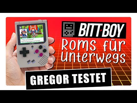 Gregor testet BittBoy, das Emulatoren-Handheld für Unterwegs (Review / Test)
