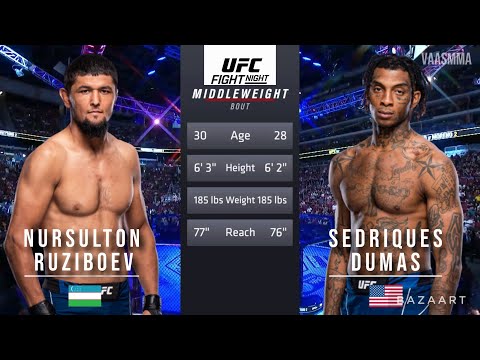Nursulton Ruziboev vs Sedriques Dumas full fight