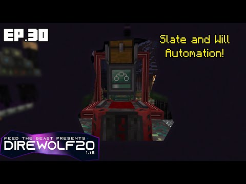 Direwolf20 1.16 [Ep.30] Slate and Will Automation!