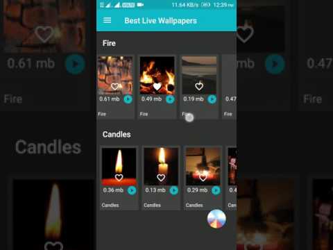 Best Live Wallpapers Video