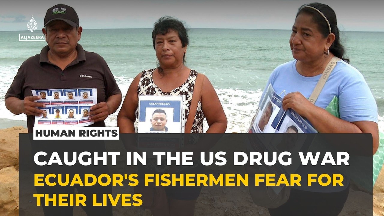 Ecuador fishermen caught between US drug war and criminal groups