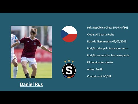 Daniel Rus (Sparta Prague | Czech Republic) footage vs Germany U16