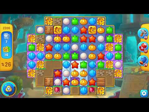 Fishdom 2206 Level - NO BooSTERS