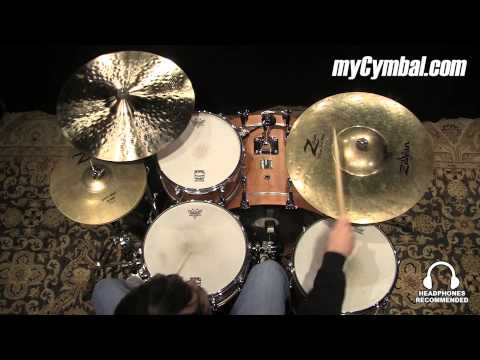Used Zildjian 21" Z Custom Mega Bell Ride Cymbal (UZZCMB-1111214F)
