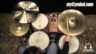 Video thumbnail for Used Zildjian 21" Z Custom Mega Bell Ride Cymbal (UZZCMB-1111214F) by Memphis Drum Shop