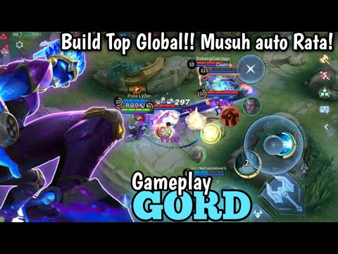 GAMEPLAY GORD BUILD TOP GLOBAL AUTO EASY WIN!!! ~ MLBB