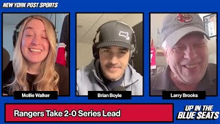 Rangers Take 2-0 Series Lead Over Capitals | Ep. 154 | Up in the Blue Seats