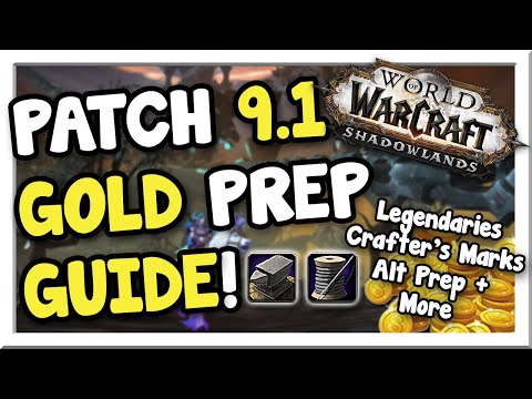 How to Prep for Millions in Patch 9.1! Complete Beginner Guide | Shadowlands | WoW Gold Making Guide