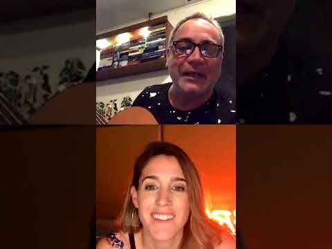 Soledad Pastorutti junto a Luis Jara / Instagram Live