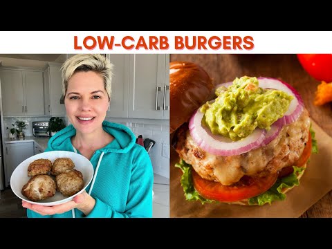 Air Fryer Turkey Burgers // EASY & HEALTHY RECIPE