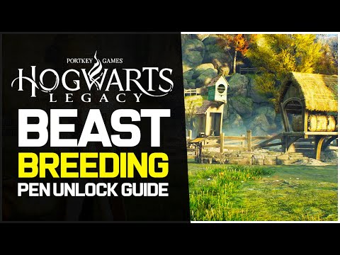 Hogwarts Legacy Tips - How to Unlock Beast Breeding Pens (Hogwarts Legacy Vivarium)