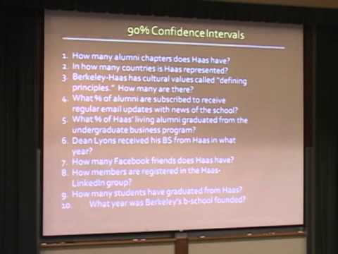 Confidence and Overconfidence