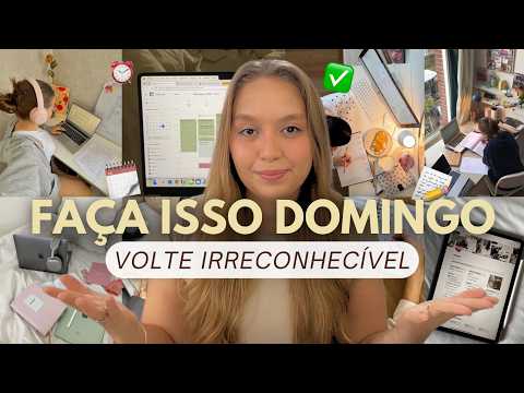 DO THIS ON YOUR SUNDAY and have the best week of your life!