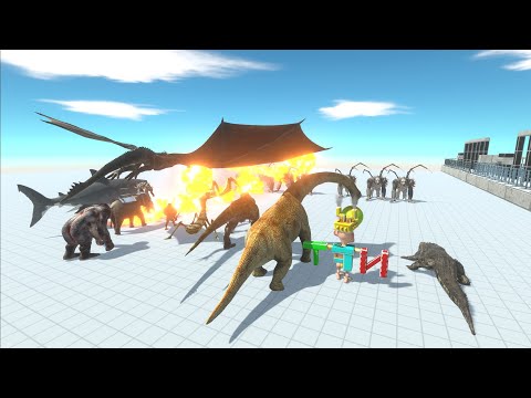 MUTANT OLD GORO VS EVERY FACTIONS - ANIMAL REVOLT BATTLE SIMULATOR