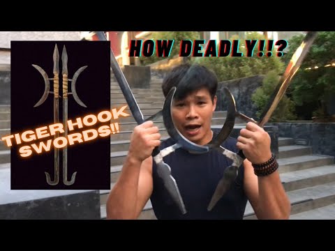 How Deadly options of Tiger hook swords!!? Shuanggou