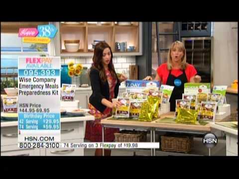 Kelly Diedring Harris presents Wise Emergency Kits on HSN; July 2015
