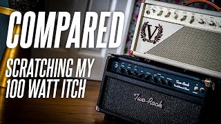 Video thumbnail for Scratching my 100 WATT ITCH: Two Rock Traditional Clean vs. Victory V140 Super Duchess by Sasha Ivantic