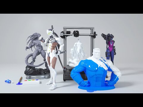 Geeetech A30 Pro 3D Printer Demo