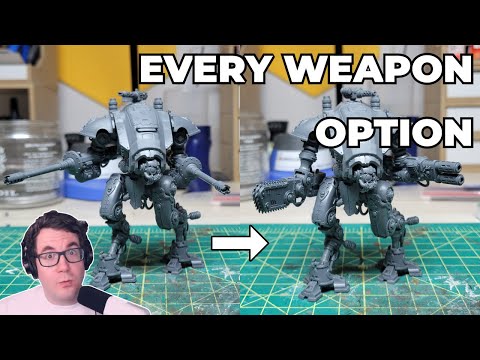 How to Magnetize Warhammer 40k Knight Armigers the Easy Way