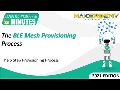 The BLE Mesh Provisioning Process (2021) | Learn Technology in 5 Minutes