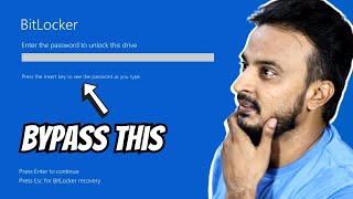 Bypass BitLocker Recovery BlueScreen in Windows 10/11 (REAL METHOD) 2023