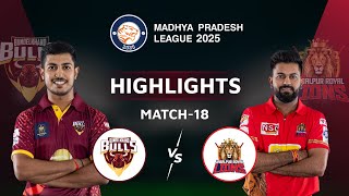 Bundelkhand Bulls VS Jabalpur Royal Lions