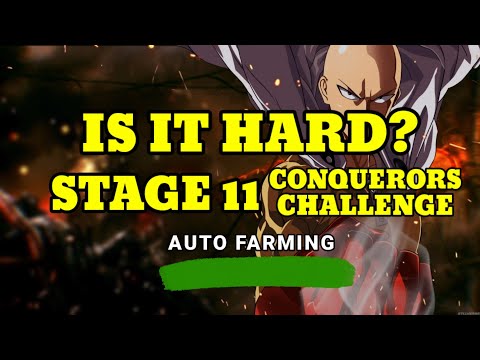 SHINING PURPLE GEARS AT STAGE 11 CONQUERORS CHALLENGE - ONE PUNCH MAN: THE STRONGEST