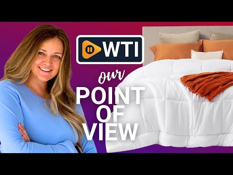 Bedsure Comforter Duvet Insert - Quilted Comforters King Size - WTI product video review