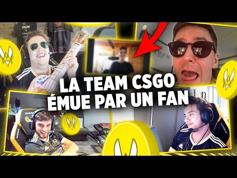 La team CS:GO émue par un fan ! Vitality x Socios