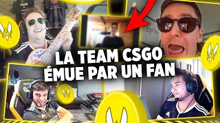 La team CS:GO émue par un fan ! Vitality x Socios