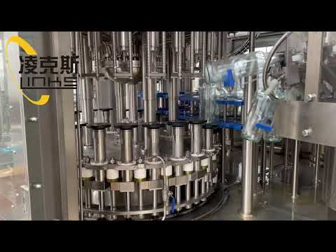 Glass Bottle Mineral Drinking Water Filling Machine