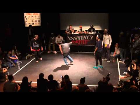 Instinct BAttle 4 - Demi final HIP HOP - Raza & Gonzy VS Mel's & Djylo
