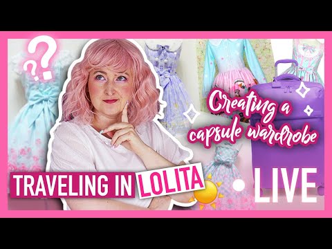 LIVE: Pack with me! 2 month of wearing daily lolita