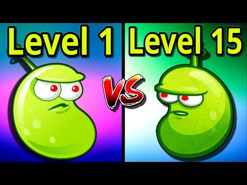 Plants vs Zombies 2 - MAX LEVEL vs Level 1 Laser Bean
