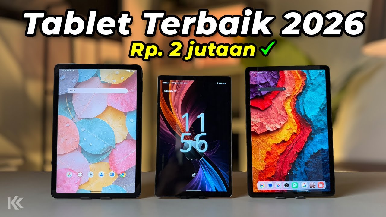 5 Rekomendasi TABLET MURAH TERBAIK 2026 Harga 2 JUTAAN!