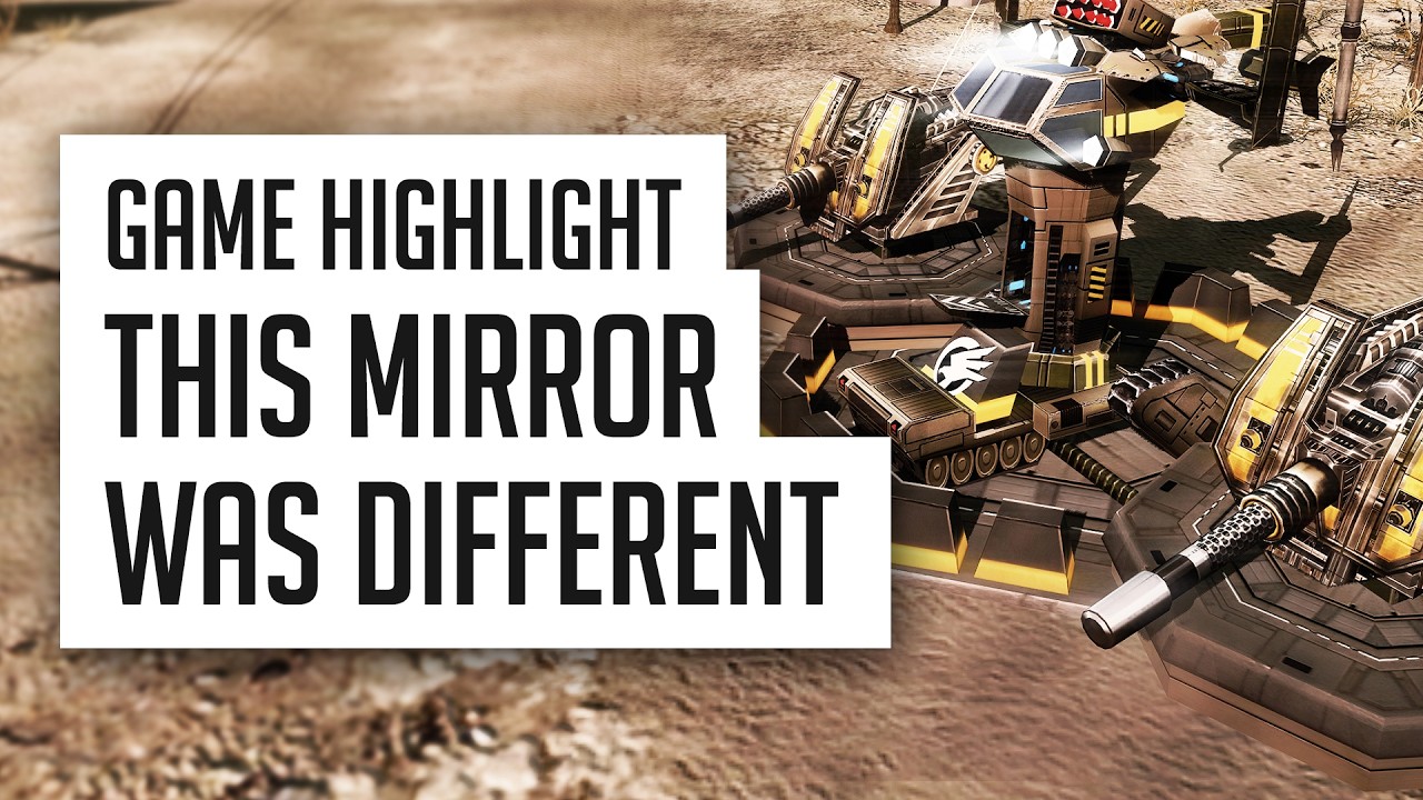 [C&C3: Kane's Wrath] Game Highlight - This GDI Mirror Was Different!