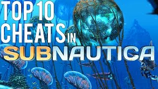 TOP 10 MOST USEFUL CHEATS IN SUBNAUTICA!