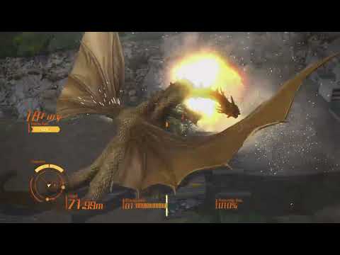 King Ghidorah Invades!!!: Godzilla PS5 God of Destruction Mode