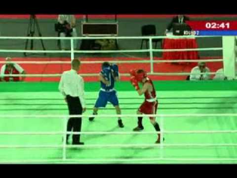 Semi-Final - Session 1 - Men's Light Fly (46-49kg) 1 - AIBA European Confederations Championships