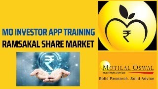 Mo investor App Demo , Motilal oswal demat account How to Buy and sell etc.