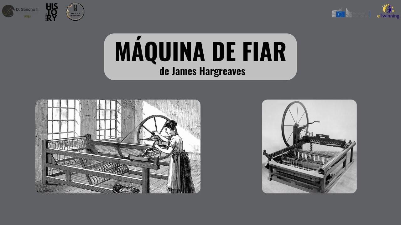 Aqui, há História- Máquina de fiar