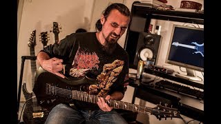 Video thumbnail for Sam Soloman playing heavy riffs - ESP Ltd F200B by Sam SoloMan