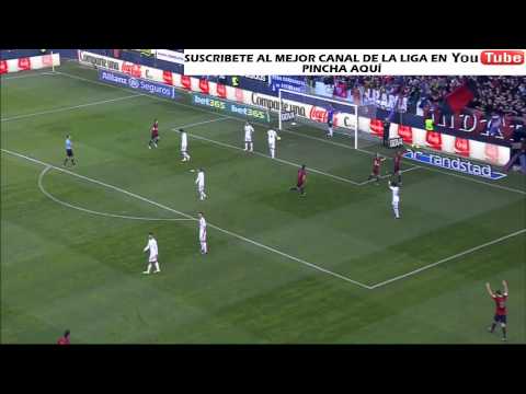 Osasuna vs Real Madrid 1-0 Gol Oriol Riera Jornada 16 2013/2014 - AllGoalsLFP