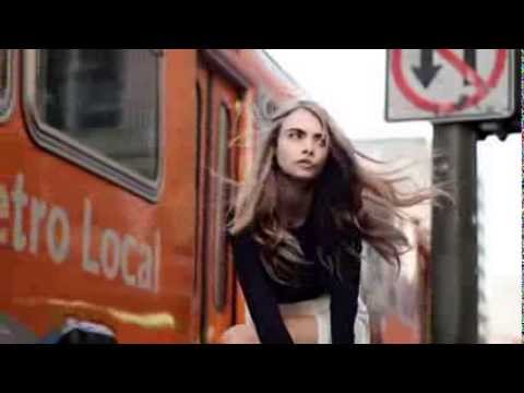 Cara Delevingne for DKNY Spring