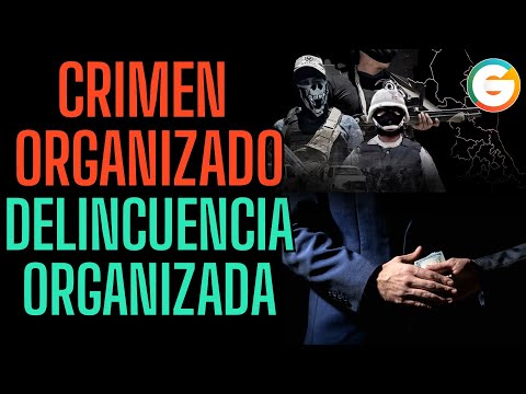 Crimen Organizado y Delincuencia Organizada #Narcotráfico