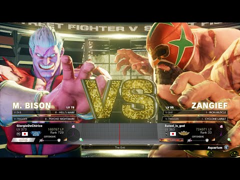 SFV Champion Edition 🔥 GiorgioDeChirico (M.Bison) Vs ASASE (Zangief) 🔥 Online Match's 05-09-2023